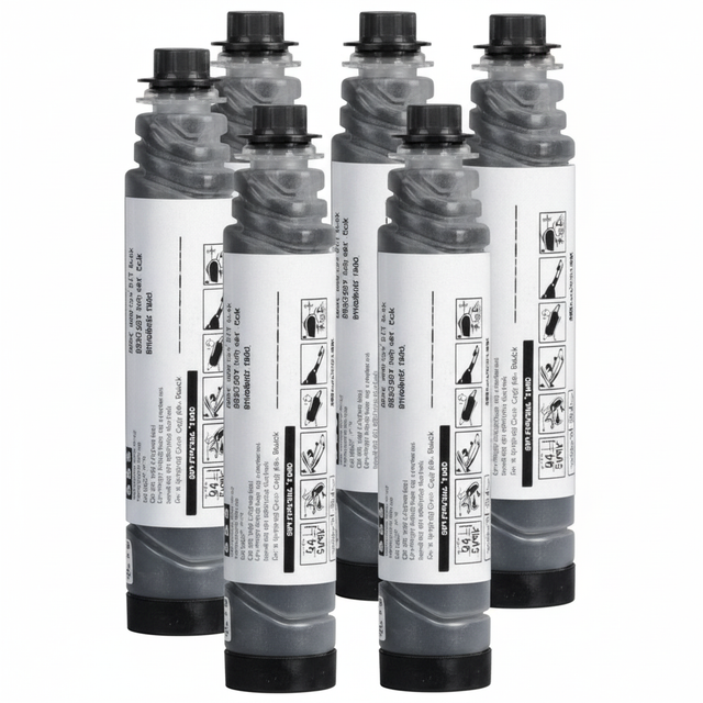 Compatible for 888215 Toner Cartridge, Box of 6, Type-1130D, 54K pages, Black