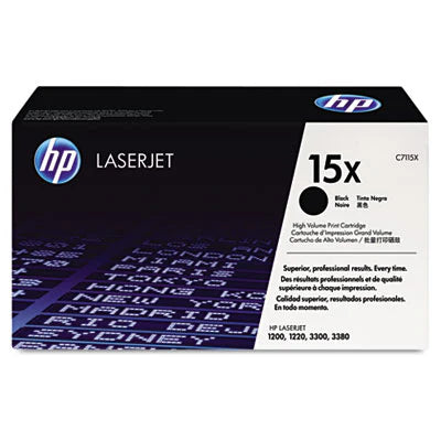 HP C7115X 15X OEM HY Toner Cartridge, 3500 pages, Black