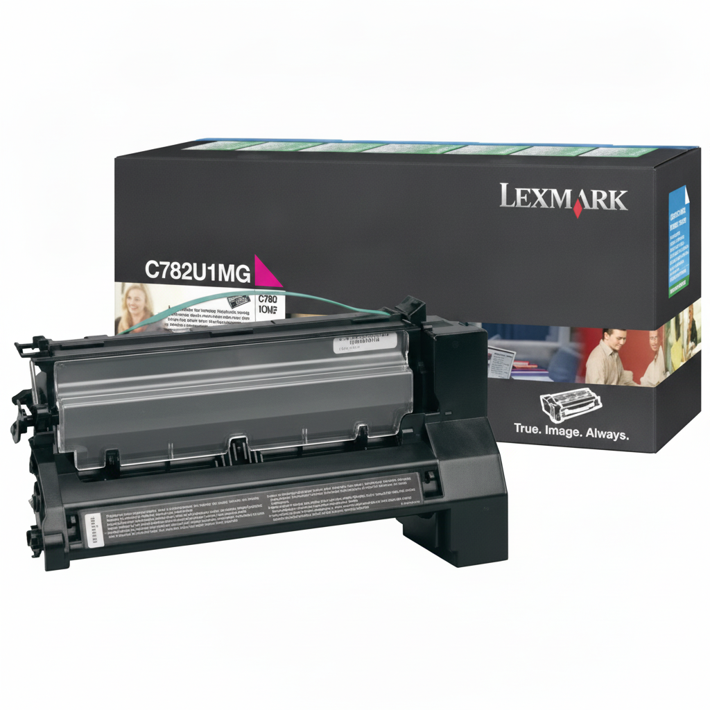 Lexmark C780H4MG OEM HY Toner Cartridge, 10,000 pages, Magenta