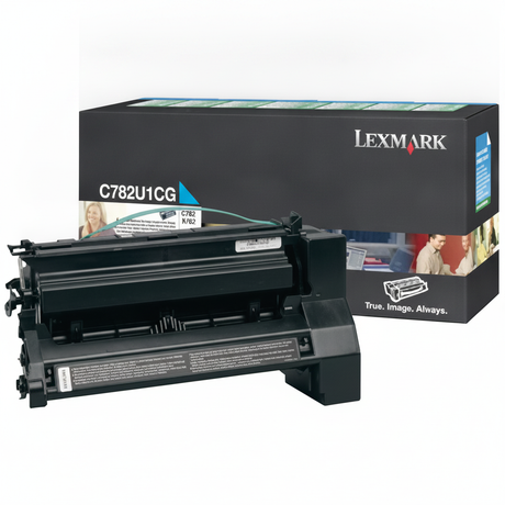 Lexmark C782U1CG OEM Extra HY Toner Cartridge, 16500 pages, Cyan