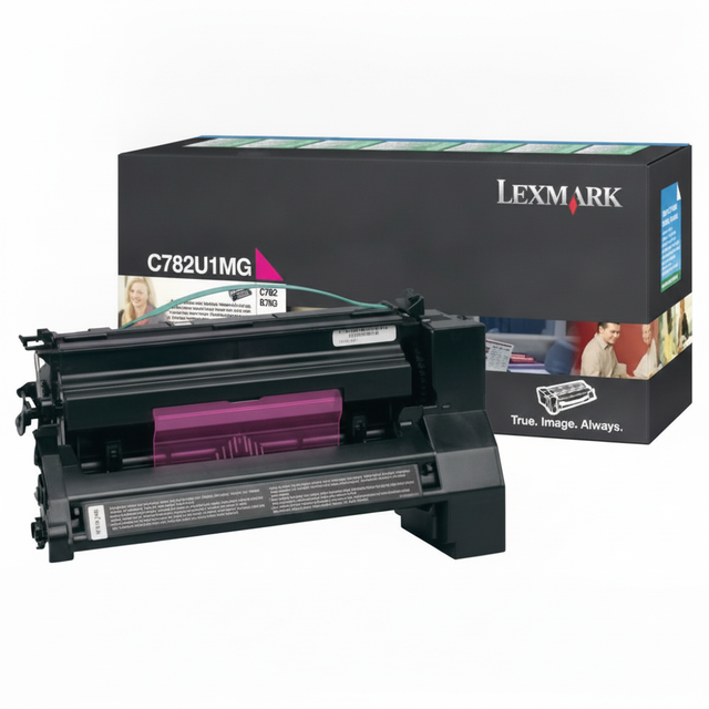 Lexmark C782U1MG OEM Extra HY Toner Cartridge, 16500 pages, Magenta