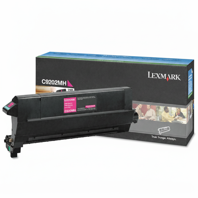 Lexmark C9202MH OEM Toner Cartridge, 14K pages, Magenta