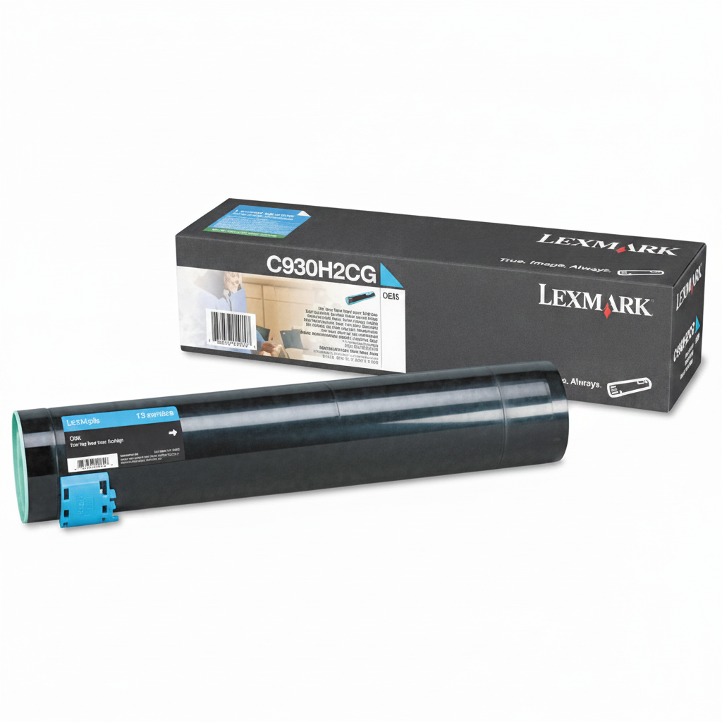 Lexmark C930H2CG OEM HY Toner Cartridge, 24K pages, Cyan