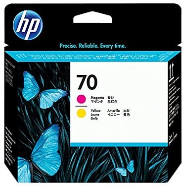HP 70 C9406A OEM Printhead, Magenta/Yellow