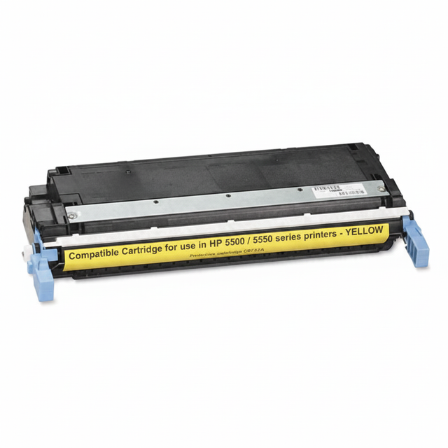 Compatible for HP 645A C9732A Toner Cartridge, 12K pages, Yellow