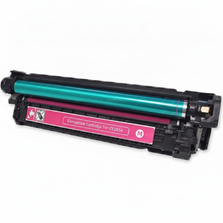 Compatible for CE253A Toner Cartridge, 7K pages, Magenta