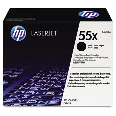 HP 55X CE255X Smart OEM HY Toner Cartridge, 12500 pages, Black