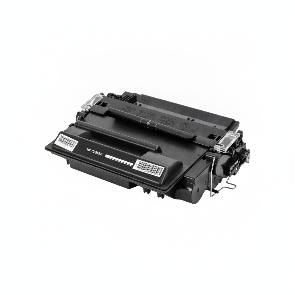 Compatible for HP 55X CE255X HY MICR Toner Cartridge, 12500 pages, Black