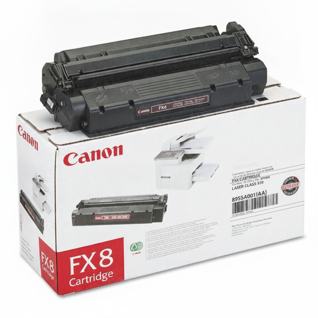 Canon 8955A001AA ( FX 8 ) OEM Toner Cartridge, 3500 pages, Black