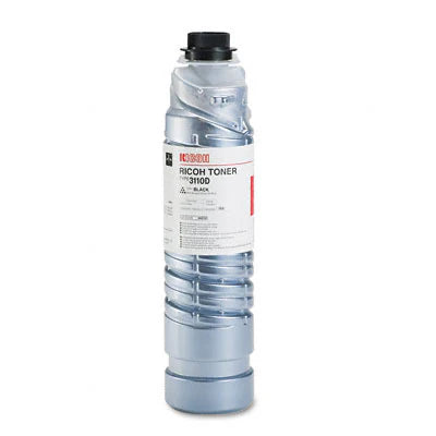 Ricoh 888181 (Type 3110D) OEM Toner Cartridge, 30K pages, Black