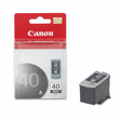 Canon 0615B002 PG40 OEM Ink Tank, 195 pages, Black