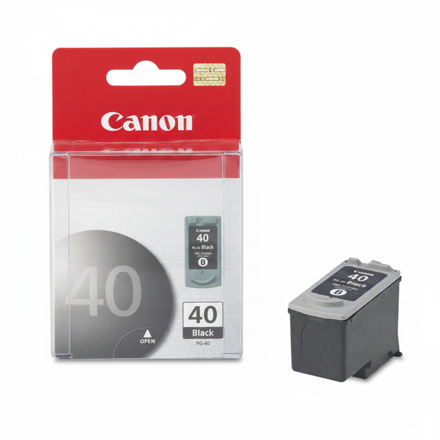 Canon 0615B002 PG40 OEM Ink Tank, 195 pages, Black