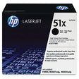 HP 51X Q7551X OEM Toner Cartridge, 13K pages, Black