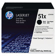 HP 51X Q7551XD OEM Toner Cartridge, 13K pages, Box of 2, Black