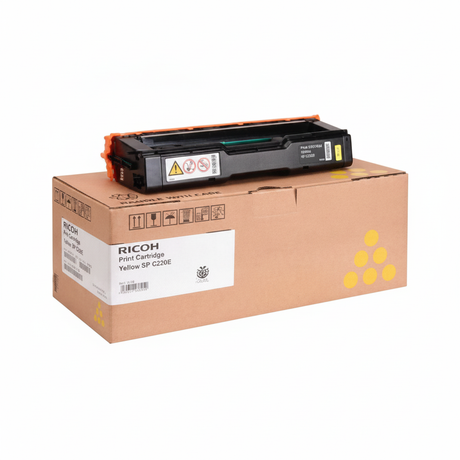 Savin 406044 (Type SPC220A) OEM Toner Cartridge, 2K pages, Yellow