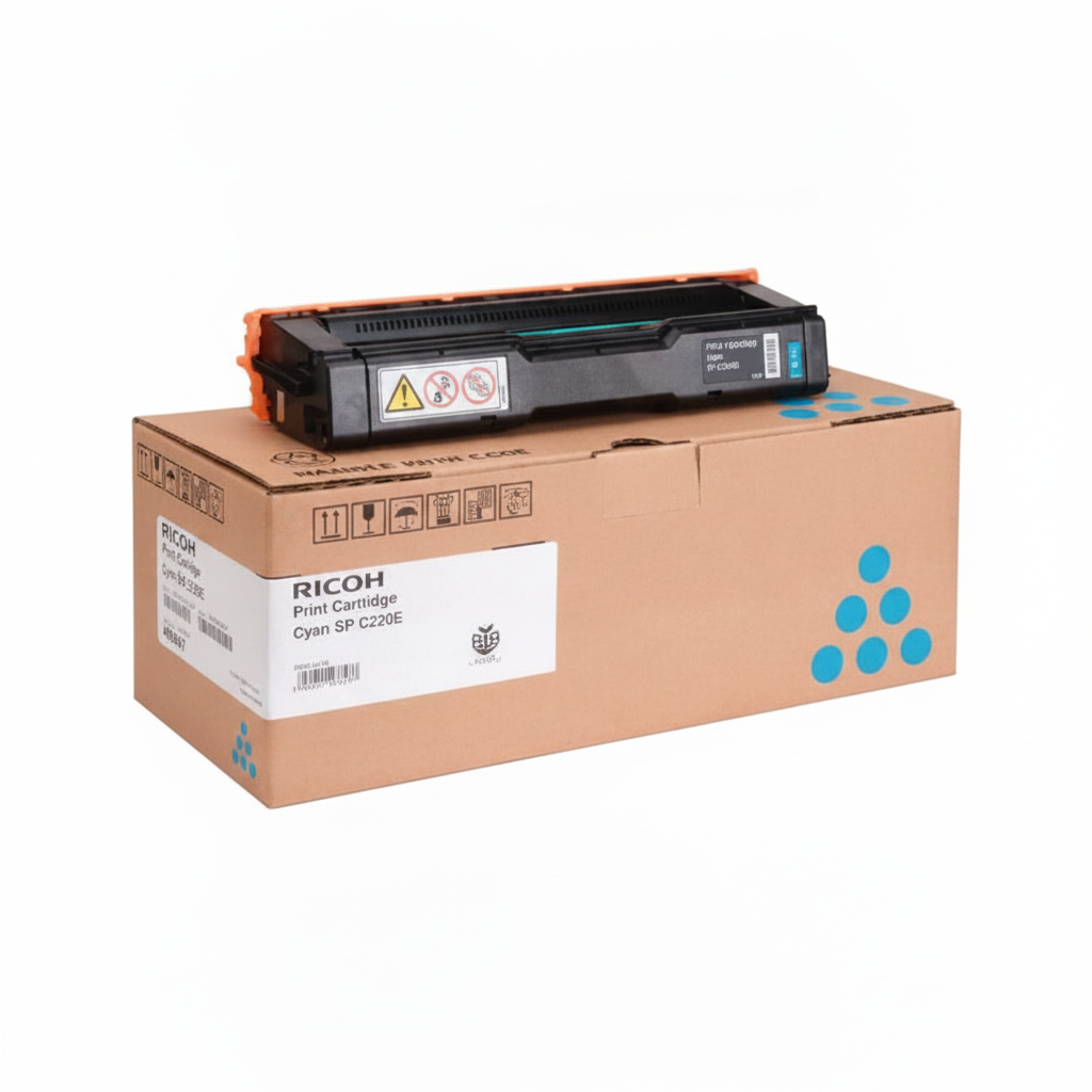 Savin 406047 (Type SPC220A) OEM Toner Cartridge, 2K pages, Cyan