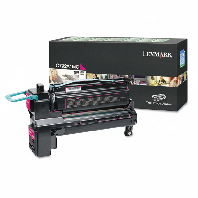 Lexmark C792A1MG OEM Toner Cartridge, 6K pages, Magenta