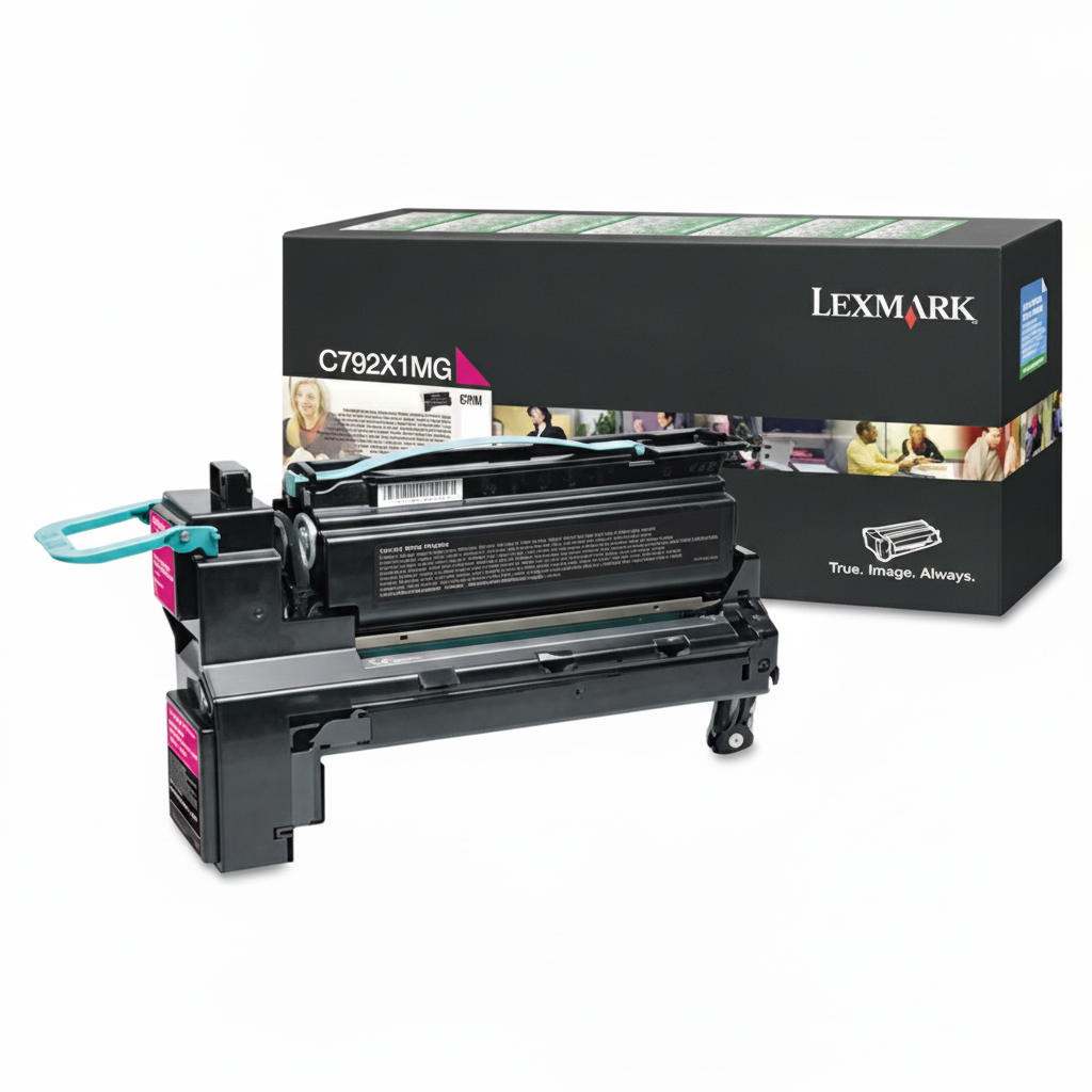 Lexmark C792X1MG OEM Extra HY Toner Cartridge, 20K pages, Magenta