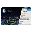 HP 646A CF032A OEM Toner Cartridge, 12500 pages, Yellow