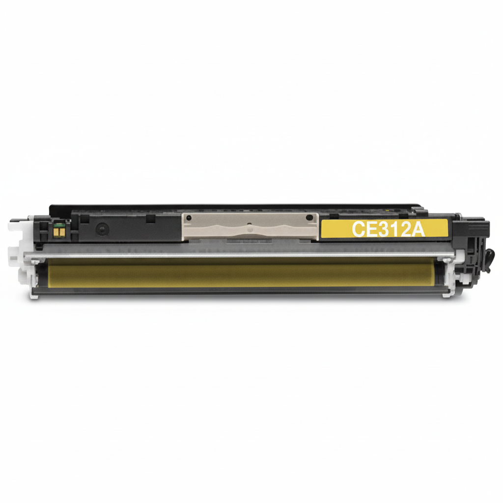 Compatible for HP 126A CE312A Toner Cartridge, 1K pages, Yellow