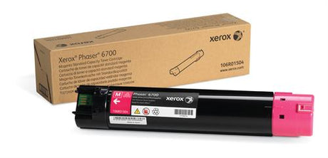 Xerox 106R01504 OEM Toner Cartridge, 5K pages, Magenta