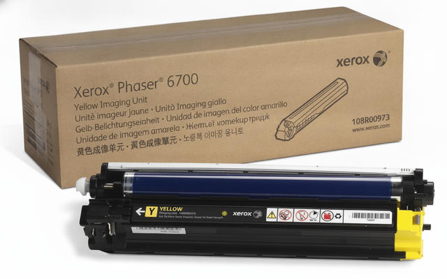Xerox 108R00973 OEM Imaging Unit, 50K pages, Yellow