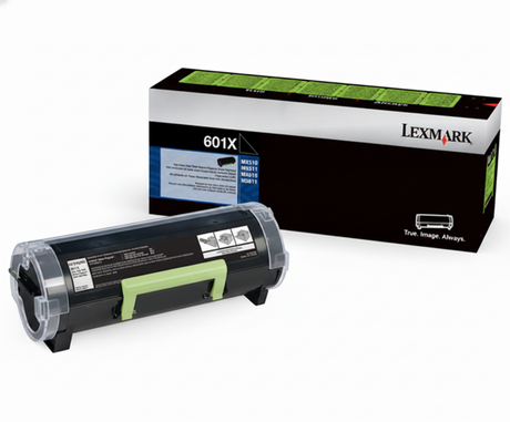 Lexmark 60F1X00 601X OEM Extra HY Return Program Toner Cartridge, 20K pages, Black
