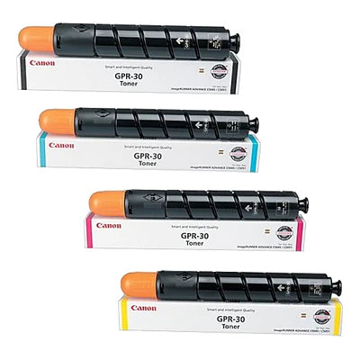 Canon GPR30 OEM Toner Set, B/C/M/Y