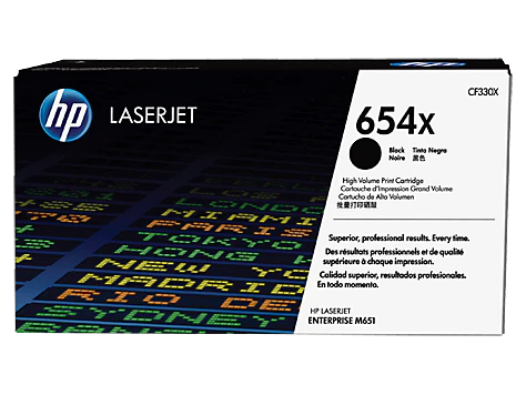 HP  654X CF330X OEM HY Toner Cartridge, 20500 pages, Black