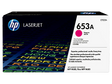 HP 653A CF323A OEM Toner Cartridge, 16500 pages, Magenta