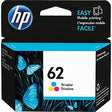HP 62 C2P06AN OEM Ink Cartridge, 165 pages, Tri-Color