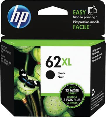 HP 62XL C2P05AN OEM HY Ink Cartridge, 600 pages, Black