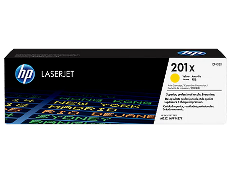 HP 201X CF402X OEM HY Toner Cartridge, 2300 pages, Yellow