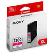 Canon 9269B001 PGI-2200XL OEM HY Ink Cartridge, 1500 pages, Magenta