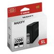 Canon 9255B001 PGI-2200XL OEM HY Ink Cartridge, 2500 pages, Black