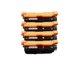 Compatible for HP 652A HP 653A Toner Set, B/C/M/Y