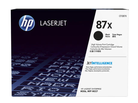 HP 87X CF287X OEM HY Toner Cartridge, 18K pages, Black