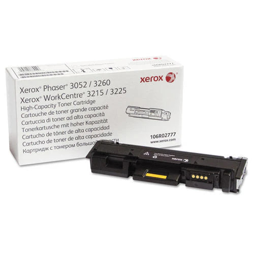 Xerox 106R02777 OEM HY Toner Cartridge, 3K pages, Black