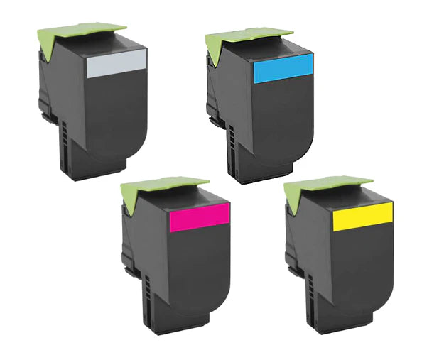 Compatible for 70C1XK0 701XK Extra HY Toner Set, B/C/M/Y