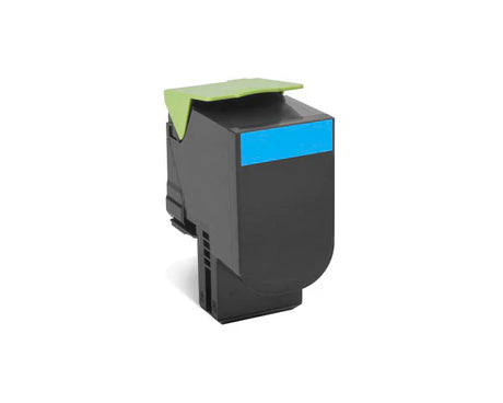 Compatible for 80C1SC0 801SC Toner Cartridge, 2K pages, Cyan