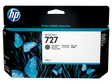HP 727 C1Q12A OEM Ink Cartridge, 300 ML pages, Matte Black