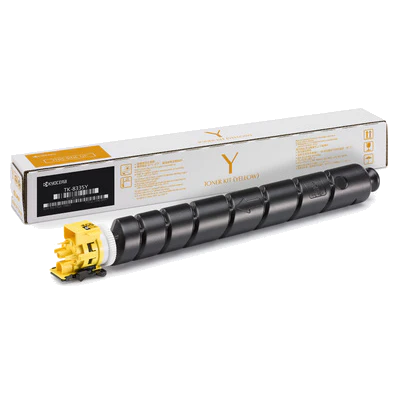 Copystar 1T02RLACS0 TK-8339Y / TK8337Y OEM Toner Cartridge, 15K pages, Yellow