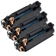 Compatible for Canon 137 Toner Cartridge, 2400 pages, Box of 3, Black
