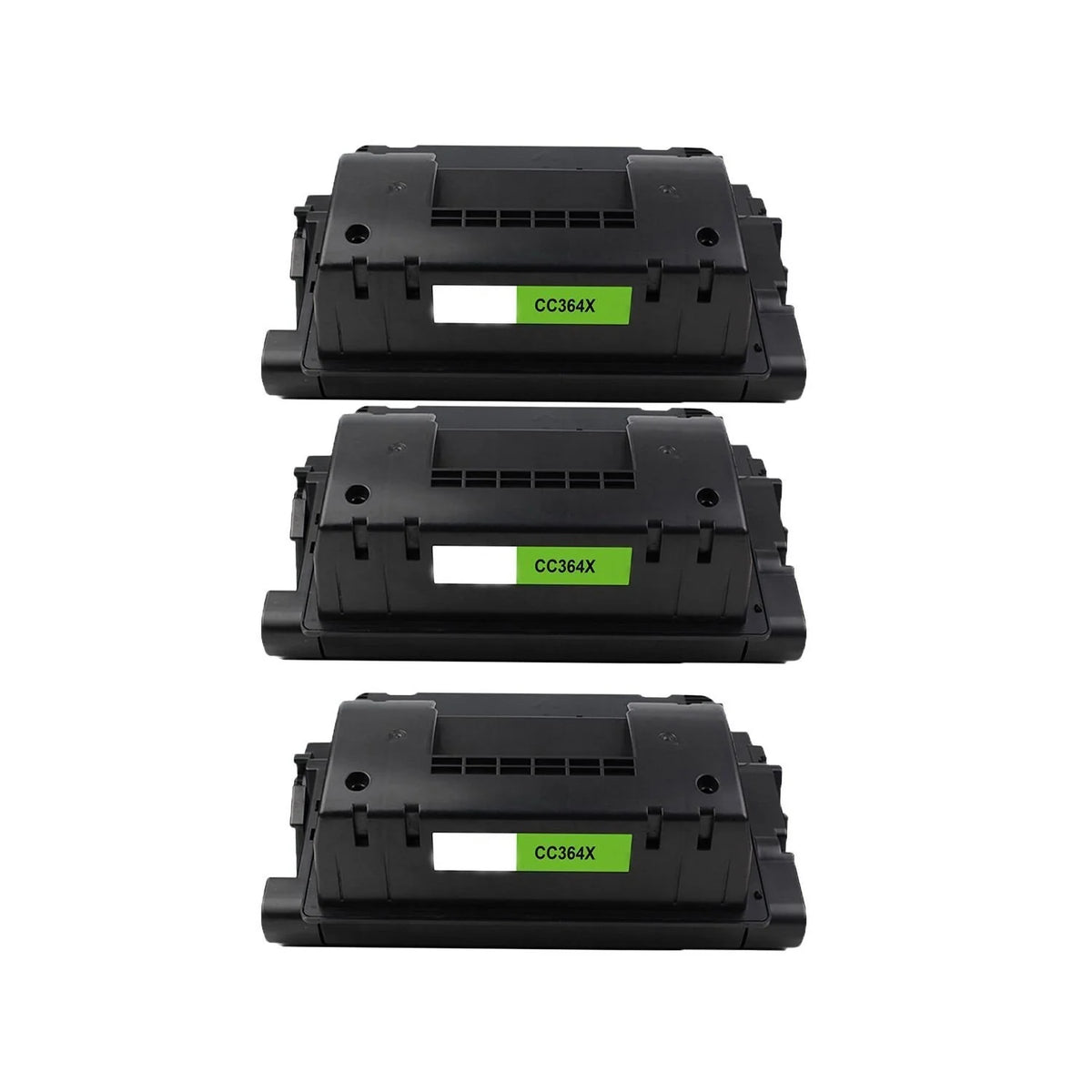 Compatible for HP 64X CC364X HY Toner Cartridge, 24K pages, Box of 3, Black