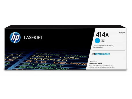 HP 414A W2021A OEM Toner Cartridge, 2.1K Pages, Cyan