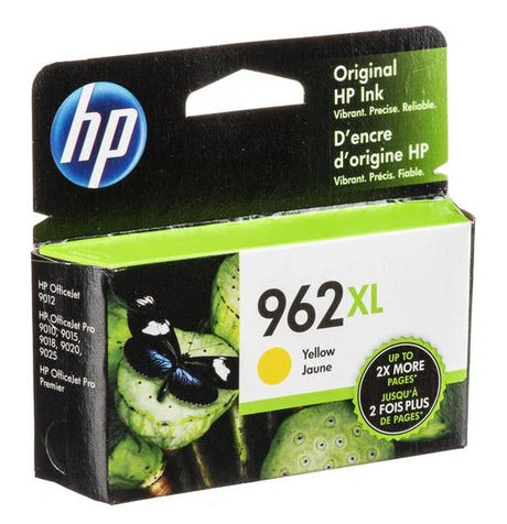 HP 962XL 3JA02AN OEM HY Ink Cartridge, 1.6K Pages, Yellow