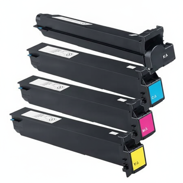 Compatible for A3VU130 TN711 Toner Set, B/C/M/Y