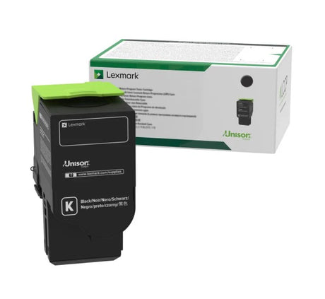 Lexmark 78C1UK0 Ultra HY Return Program Toner Cartridge, 10.5k pages, Black