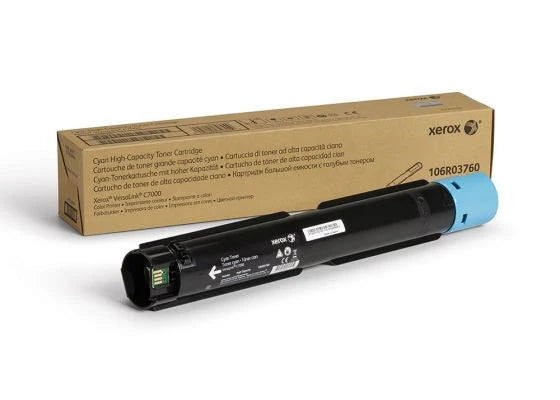 Xerox 106R03760 OEM HY Toner Cartridge, 10.1K Pages, Cyan