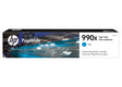 HP 990X M0J89AN OEM HY PageWide Ink Cartridge, 20K Pages, Cyan